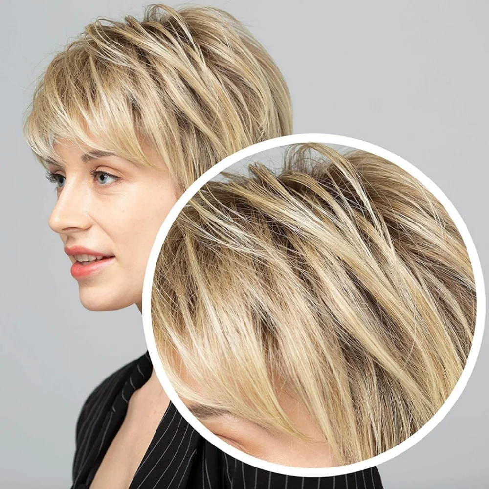 Blooming Hair Pixie Cut Stylish Wig